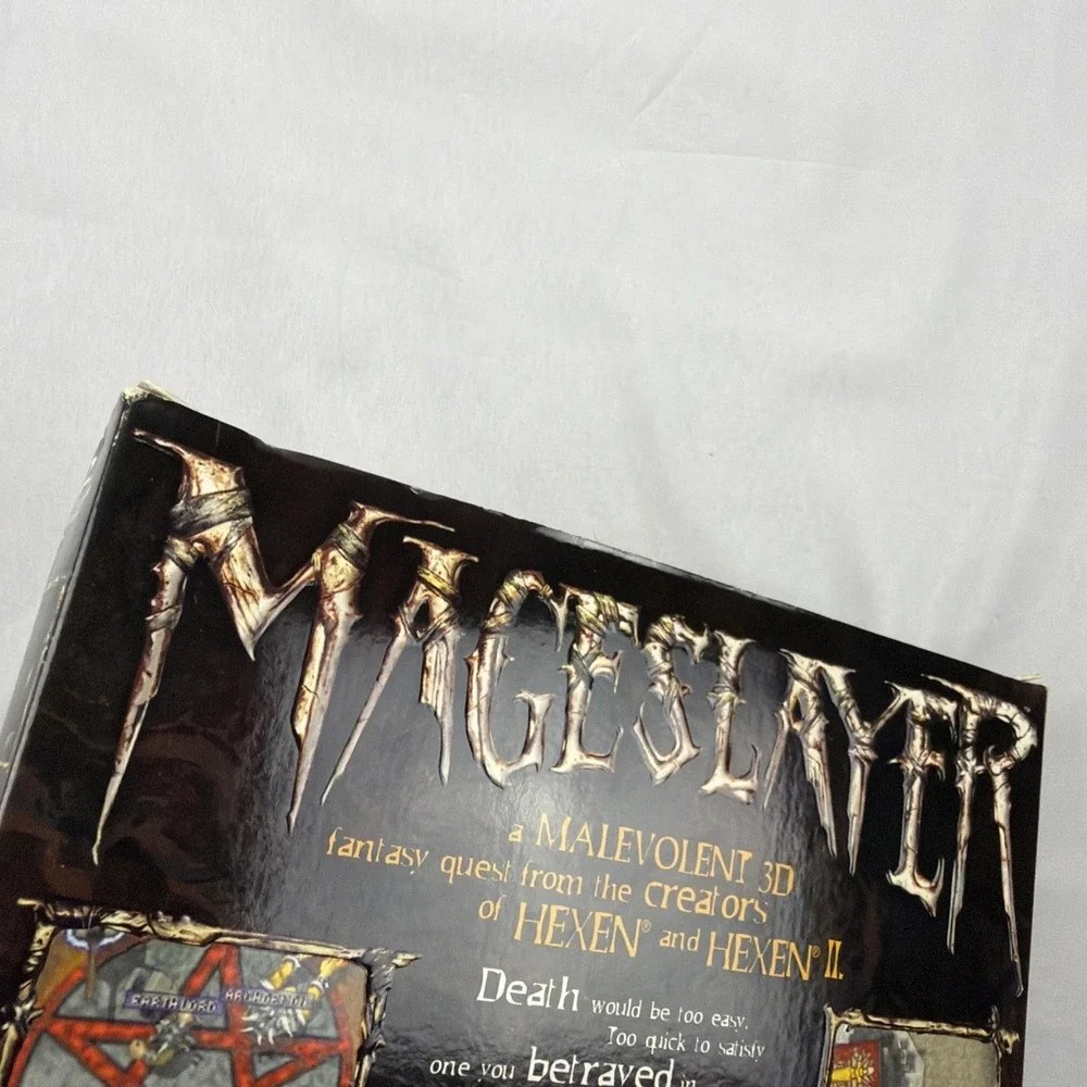 Mageslayer PC Big Box CD-ROM Game 1997 Raven Software GT Interactive